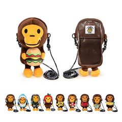 A Bathing Ape Baby Milo Apple Costume Plush Crossbody Bag