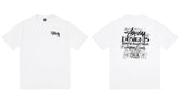 Stussy Laguna Beach Floral Designs Graphic Short Sleeve Tee