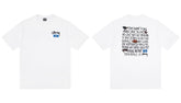 Stussy Heal The Bay Front And Back Graphic Short Sleeve Tee