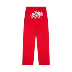 Syna World Graphic Fleece Sweatpants (Red / Pink)