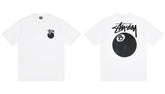 Stussy 8 Ball Graphic Short Sleeve Crew Neck Tee