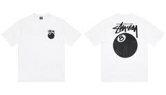 Stussy 8 Ball Graphic Short Sleeve Crew Neck Tee