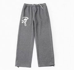 Syna world Signature Graphic Loose Grey Sweatpants