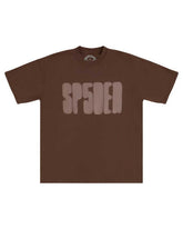 Sp5der Focused Logo Tee Brown