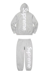 Supreme Side Logo Hoodie & Sweatpants Set – Heather Grey