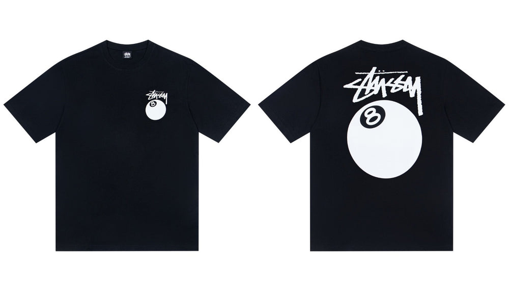 Stussy 8 Ball Graphic Short Sleeve Crew Neck Tee