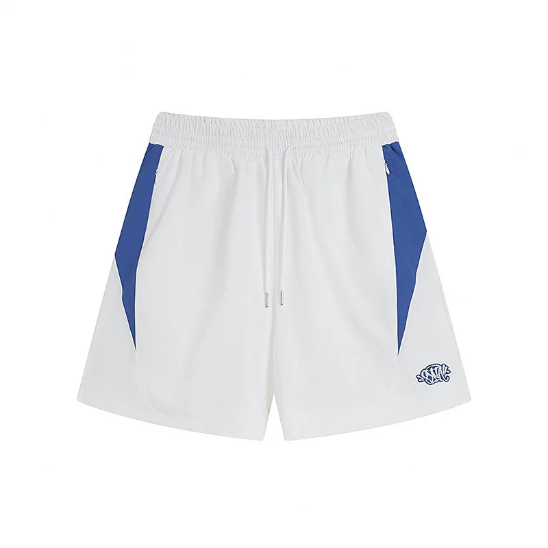 Syna world Color Block Nylon Athletic Shorts