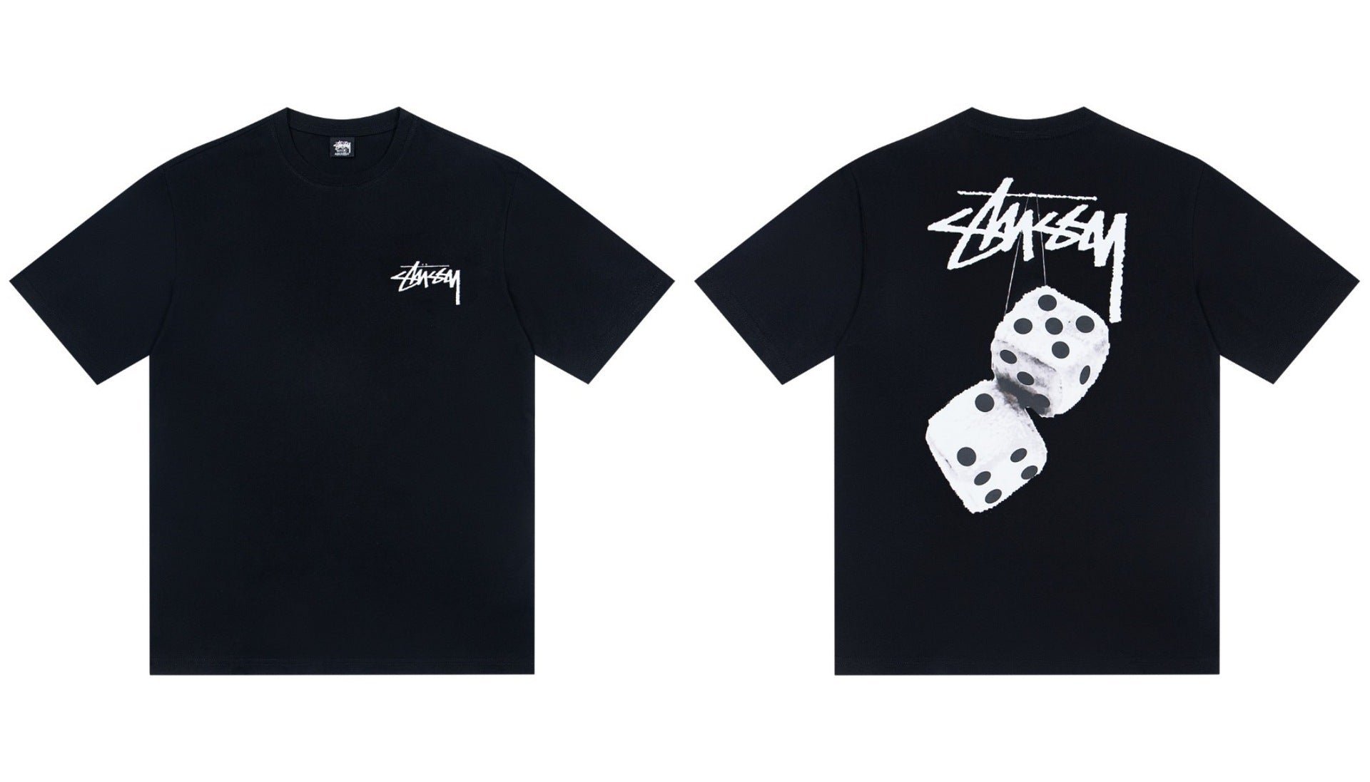Stussy Hanging Dice Graphic Short Sleeve Tee
