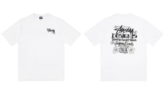 Stussy Laguna Beach Floral Designs Graphic Short Sleeve Tee