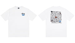 Stussy Heal The Bay Front And Back Graphic Short Sleeve Tee