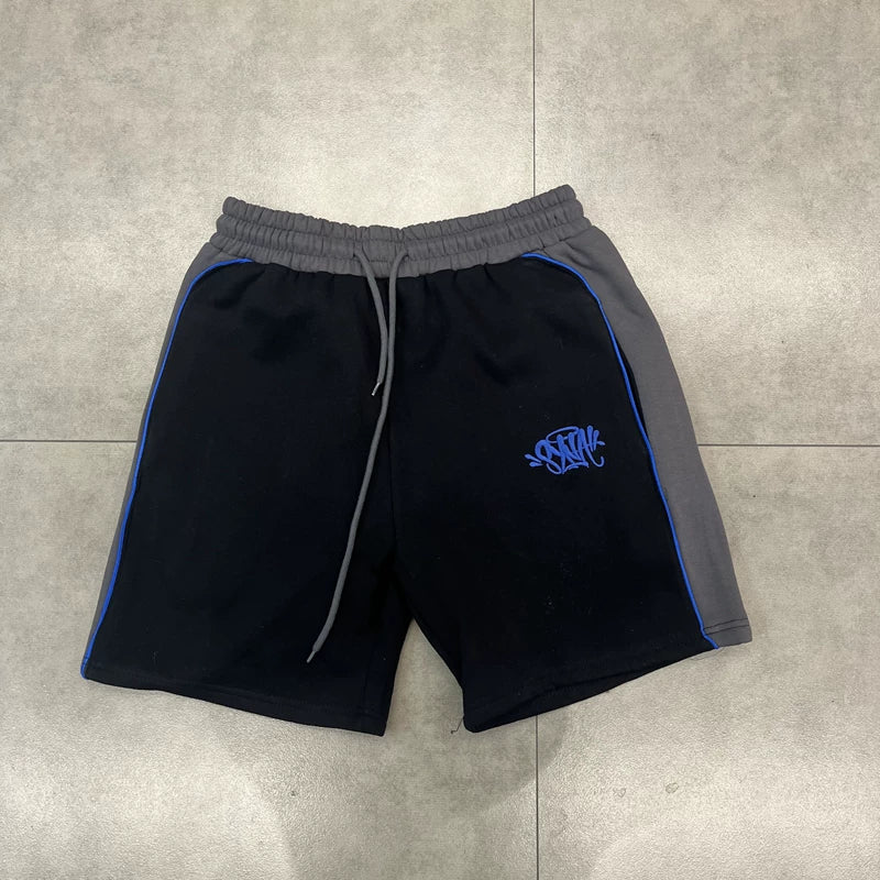Syna World Graphic Fleece Shorts (Black)