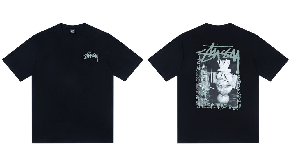 Stussy In Tribe Graphic Short Sleeve Crew Neck Tee