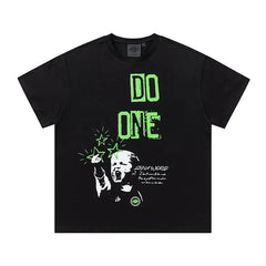 Syna World Statement Street Culture Graphic Tee (Black / Neon Green)