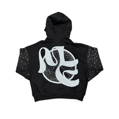 Fallen Angels Rhinestone Hoodie